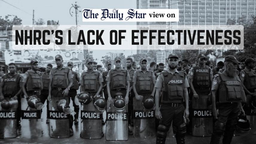 A rights body that remains paralysed