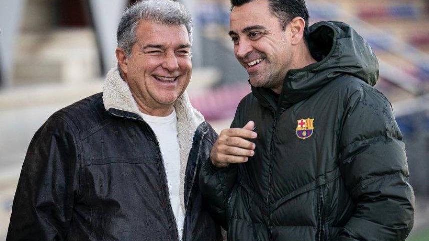 Joan Laporta, Xavi.jpg