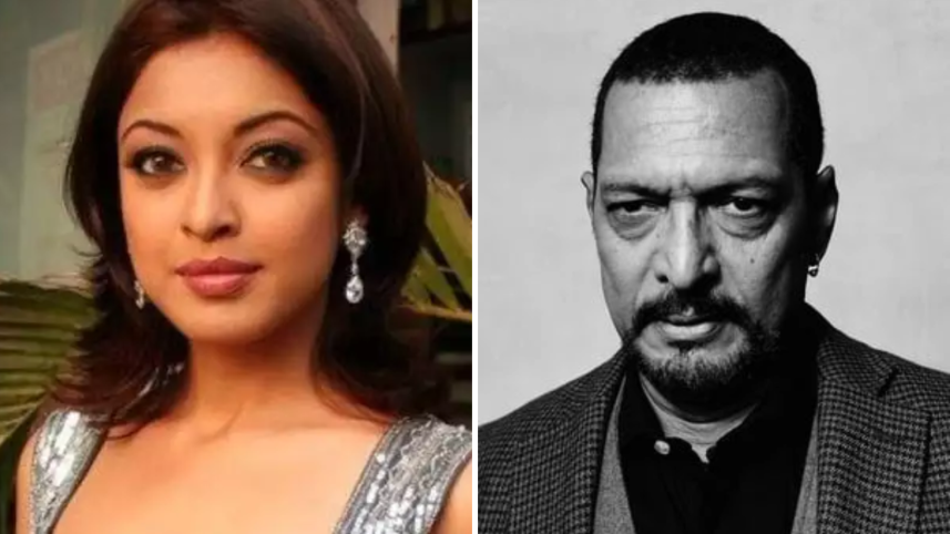 Tanushree Dutta and Nana Patekar