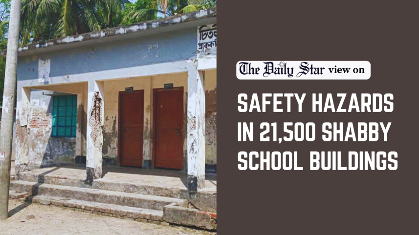 safety hazards in 21500 risky school buildings