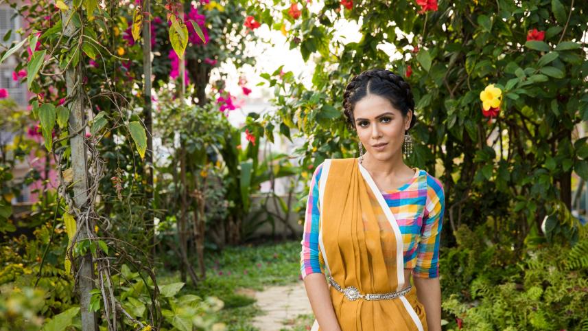 Dhaka’s saree styles return with a twist – jackets, shirts and cardigans galore