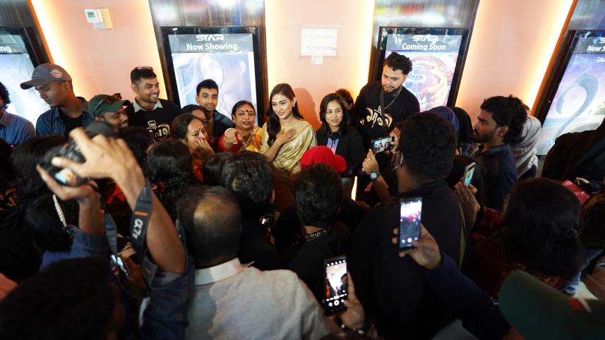 First day first show Priyo Maloti