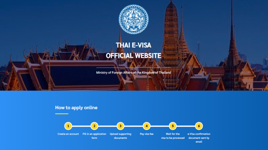 Thailand e-visa for Bangladeshis
