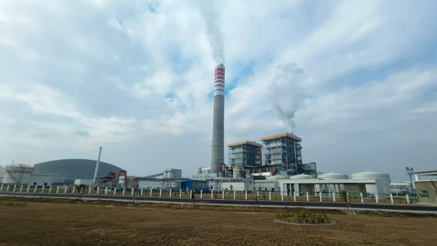 thermal power plant's trial production in Patuakhali
