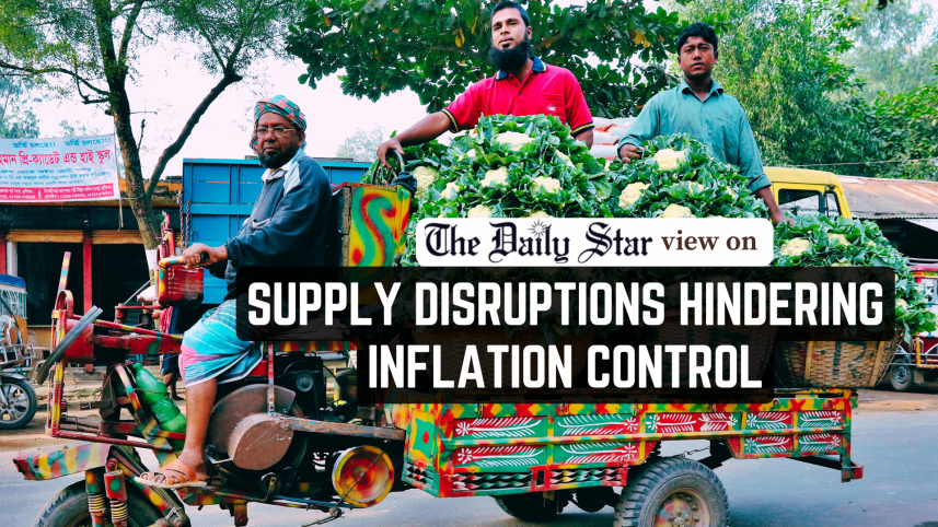 Supply Disruptions Hindering Inflation Control