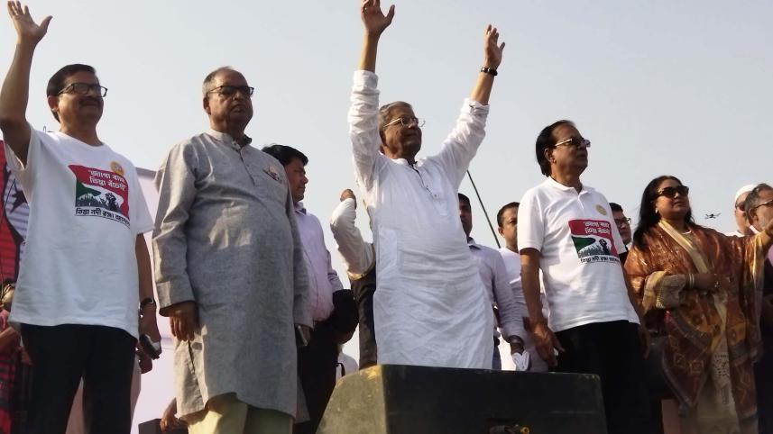 Fakhrul urges India on Teesta water issue