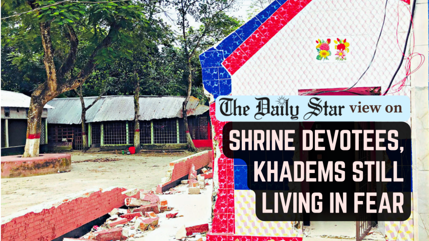shrine devotees and khadems still living in fear