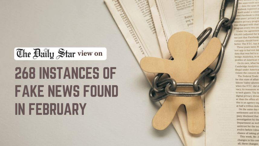 268 instances of fake news found circulating online in February