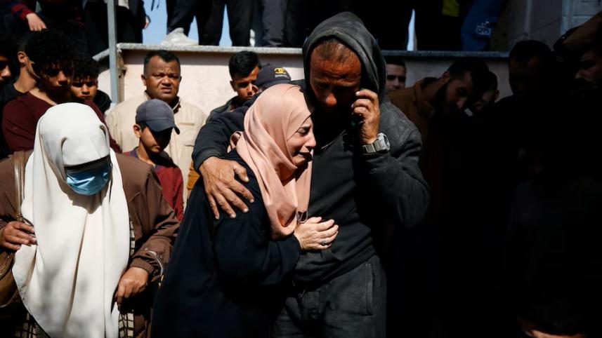 Attack on Palestinians in Gaza