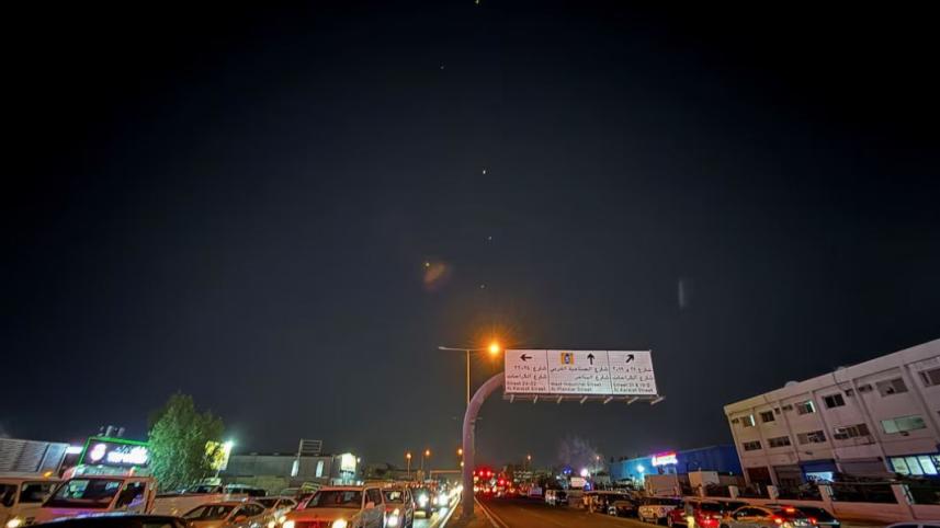 missiles seen from doha