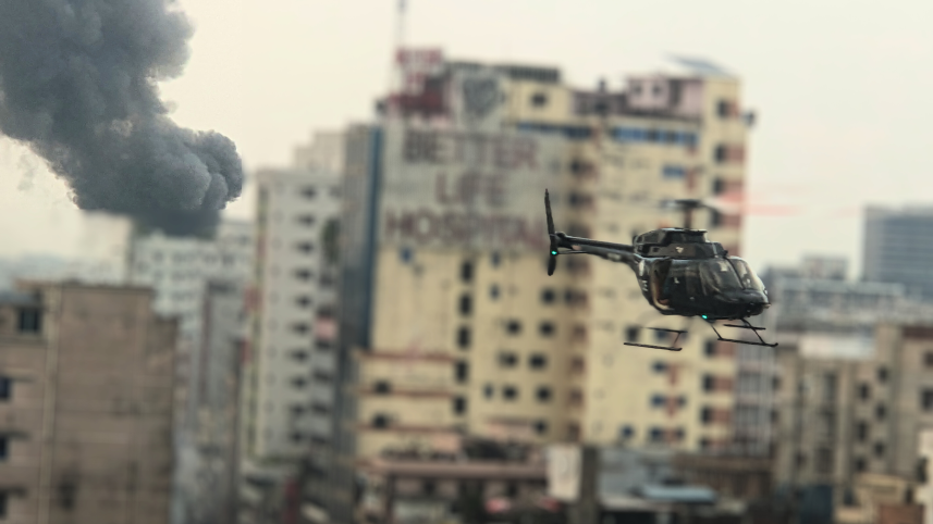 Streets of fire, skies of smoke: Witnessing a revolution through my window