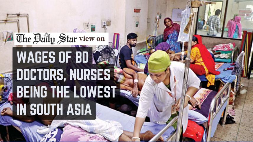 doctor and nurse wages