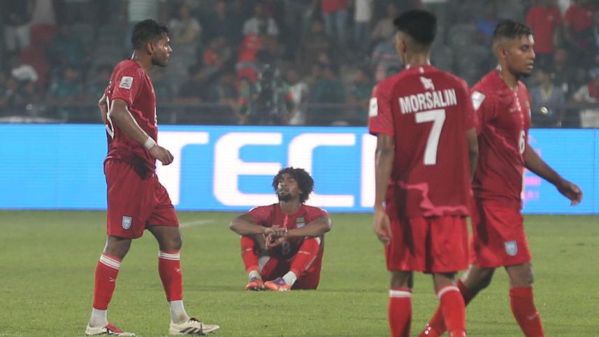 Bangladesh vs Hong Kong football match