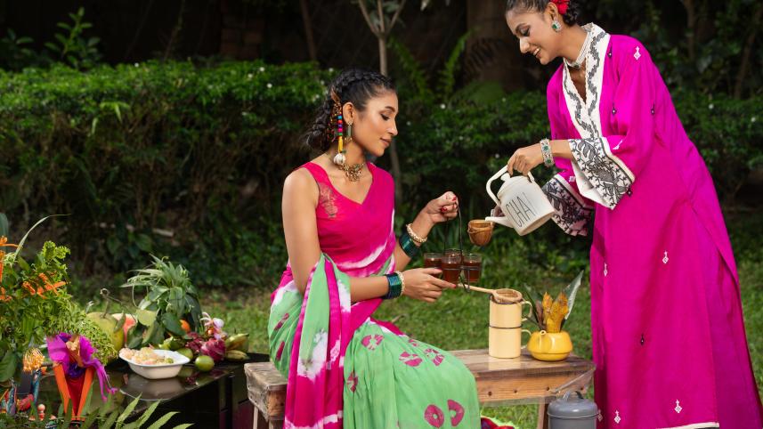 Recreate the charm of classic deshi tea parties