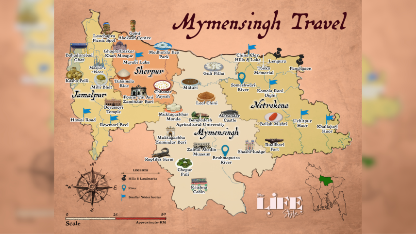 The complete Mymensingh travel map: Your go-to guide to local wonders