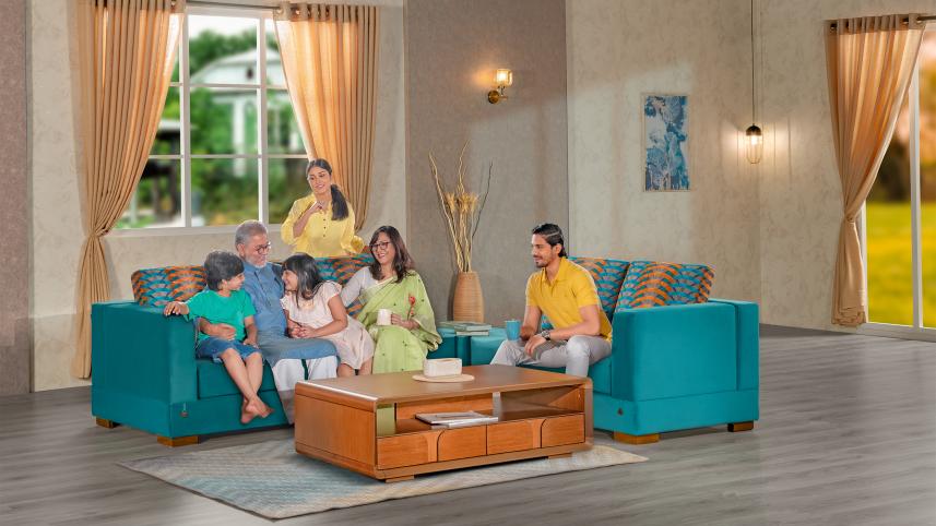 Choosing the right sofa set for a perfect family living room