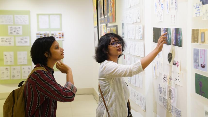 The first line: Inside ‘22’ exhibition