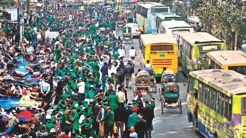  in front of Jatiya Press Club