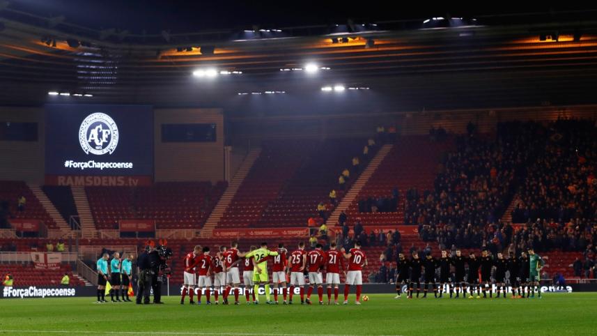 Tribute to Chapecoense tragedy