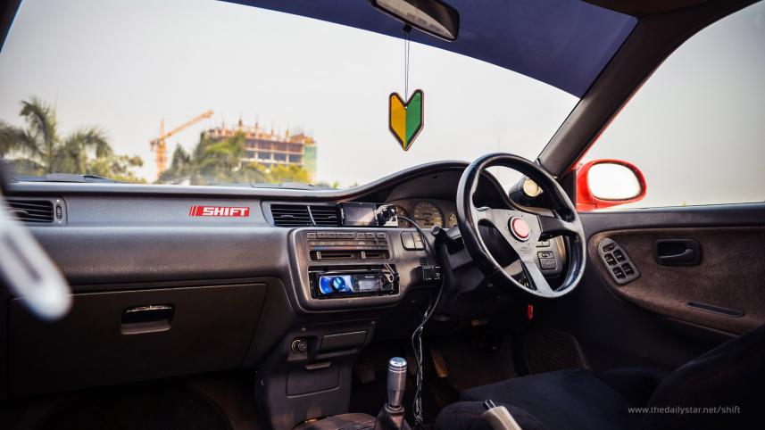 1993 Honda Civic B20B interior