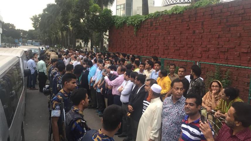 BNP Chairperson Khaleda Zia lands home