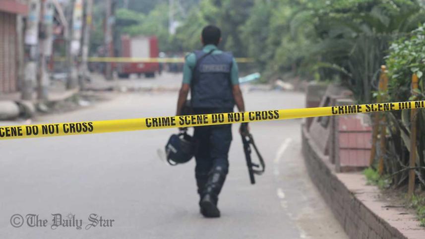 Panthapath suspected militant den raid