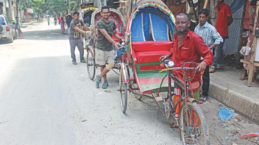 rickshaw puller