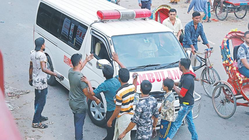 Death during Transport Strike in Bangladesh