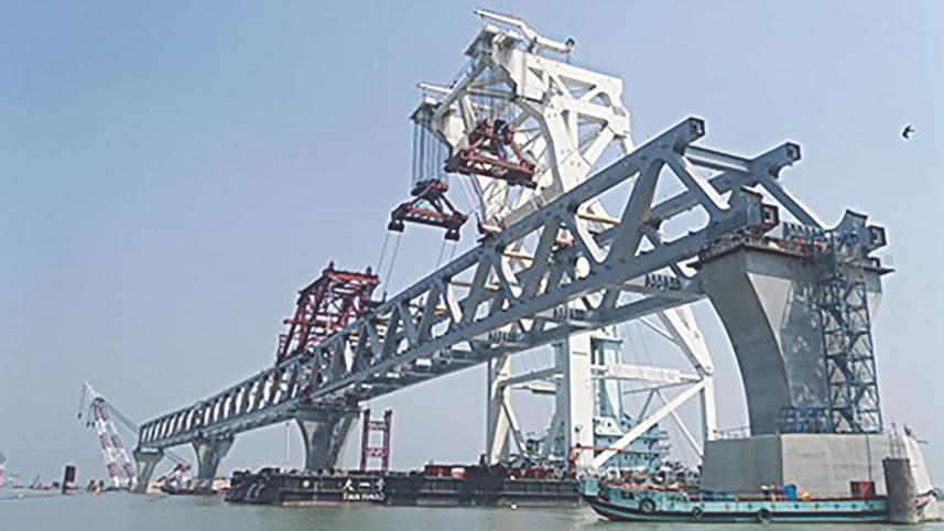 third span of the Padma Bridge