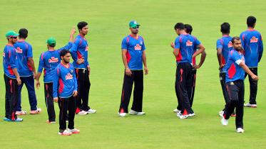 BD players at practice