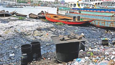 Buriganga river pollution