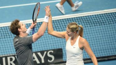 Andy Murray and Maria Sharapova