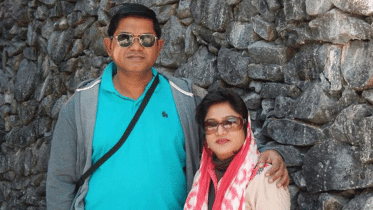US-Bangla aircraft crash victim pilot Abid Sultan and Afsana Khanam
