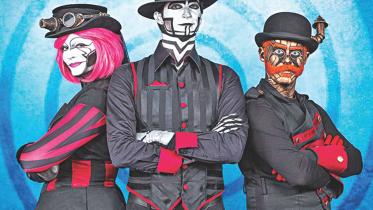 All aboard the Steampunk Train