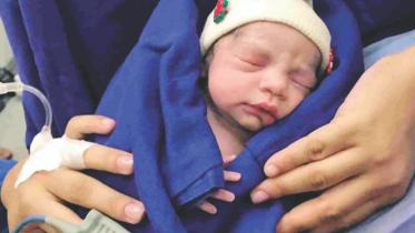 First baby born via uterus transplant