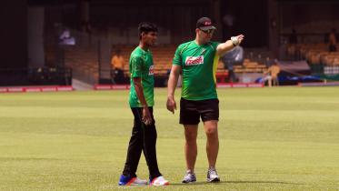 Bangladesh bowling coach Heath Streak.jpg