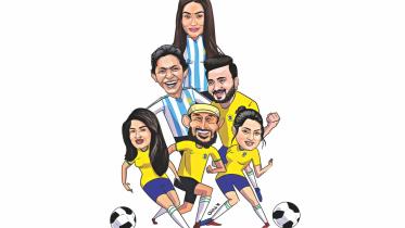 World Cup Football fever grips Bangladeshi Celebrities 