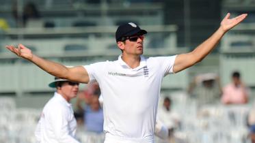England captain Alastair Cook