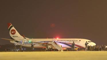 Biman Bangladesh Plane Hijacker shot once