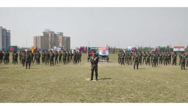 Bangladesh-India joint military drill
