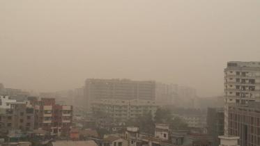 Dust pollution in Dhaka