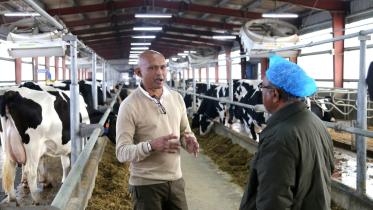 Hi-tech dairy farm in Munshiganj
