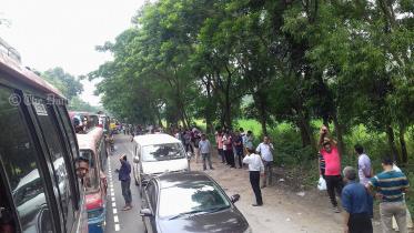 sirajganj highway tailback