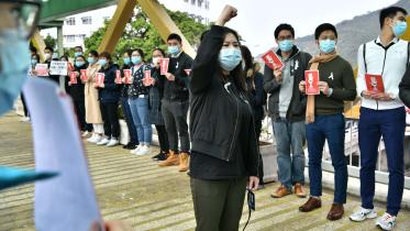 Hong Kong medical workers