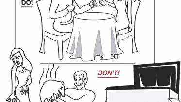 How to act on a first date