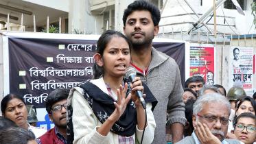 Bangladeshi student at Visva-Bharati