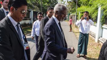 Former UN secretary general Kofi Annan