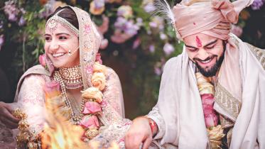 Kohli-Anushka wedding photos sold charity