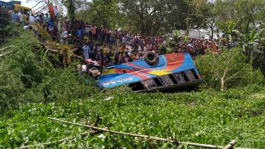 Road accident in Madaripur