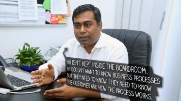 Ahmed Pasha with Next Step's E R Ronny